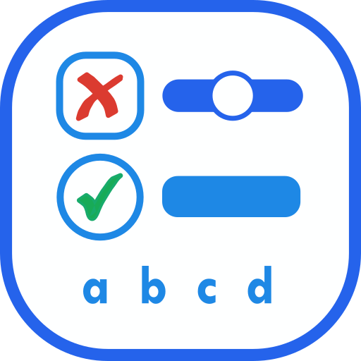 Test - Create quizzes icon
